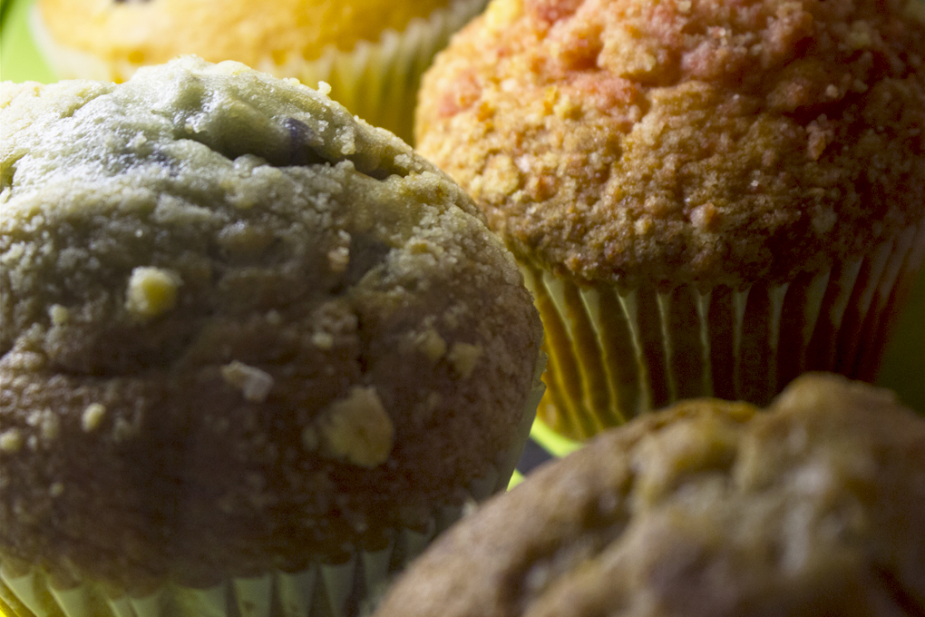 Muffins from the bakery